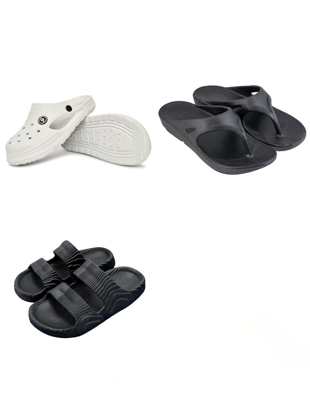 Feel alive Men Pack Of 4 Clogs - view 1
