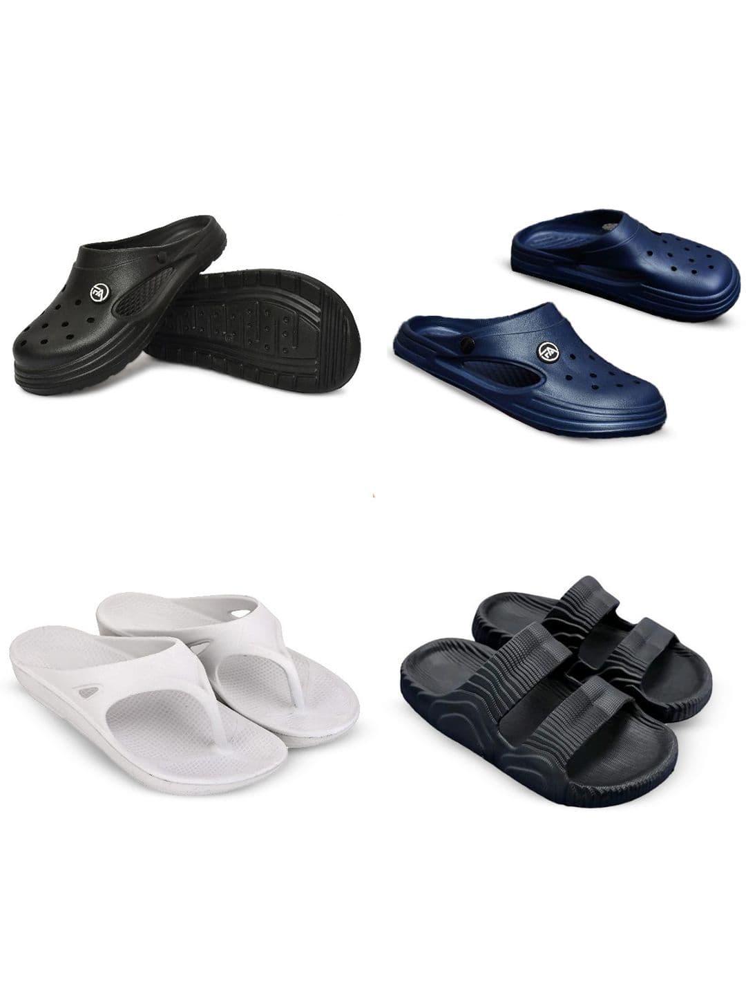 Feel alive Men Set Of 4 Clogs - view 1