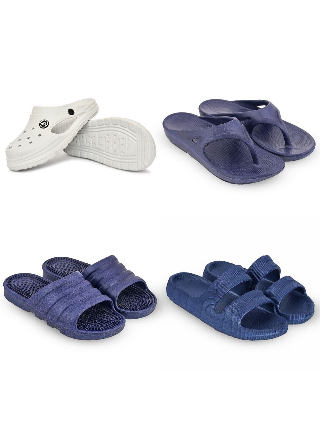 Feel alive Set Of 4 Ultra-Comfortable Lightweight Clogs - view 1