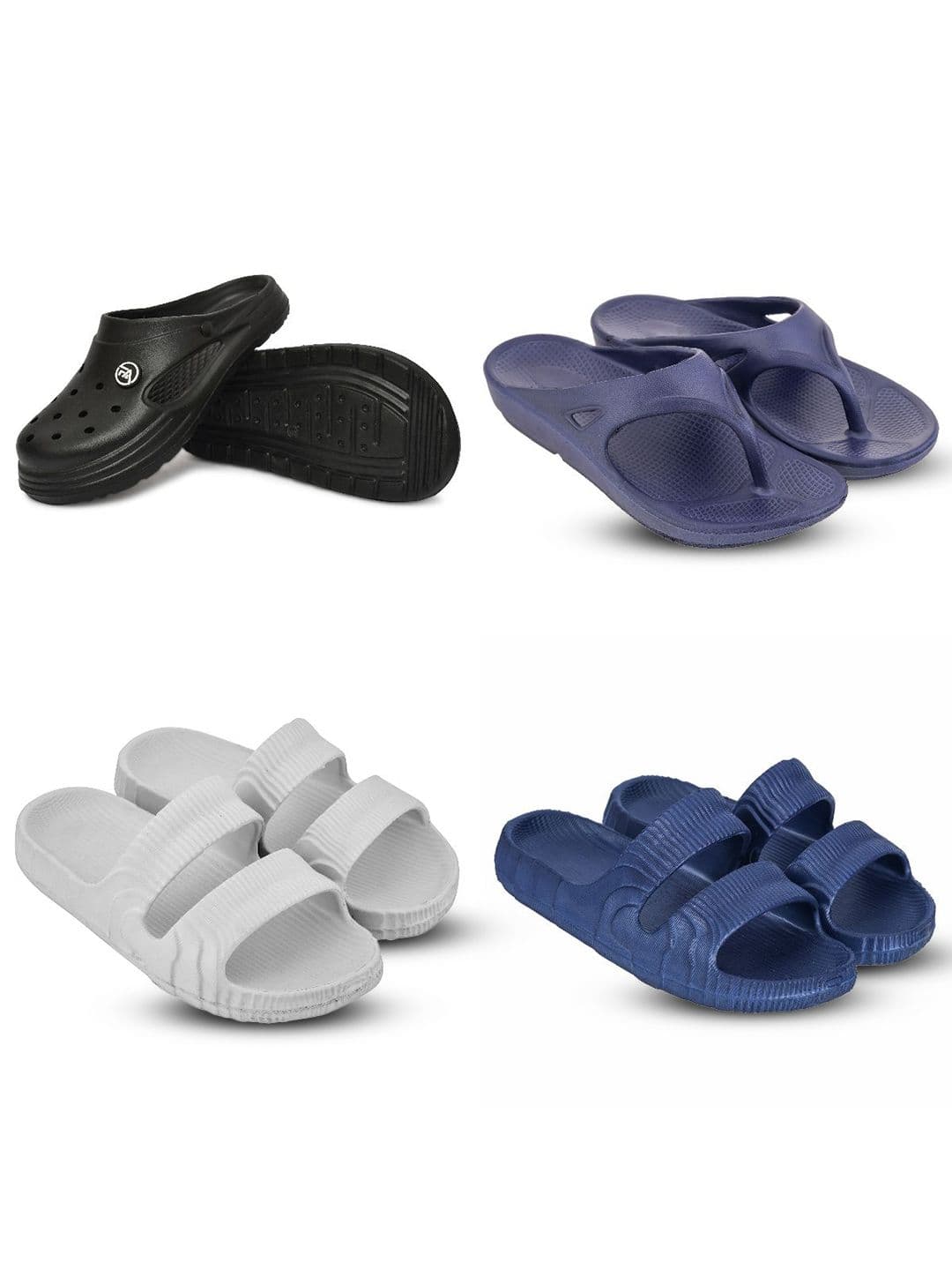 Feel alive Men Set Of 4 Lightweight Sliders - view 1