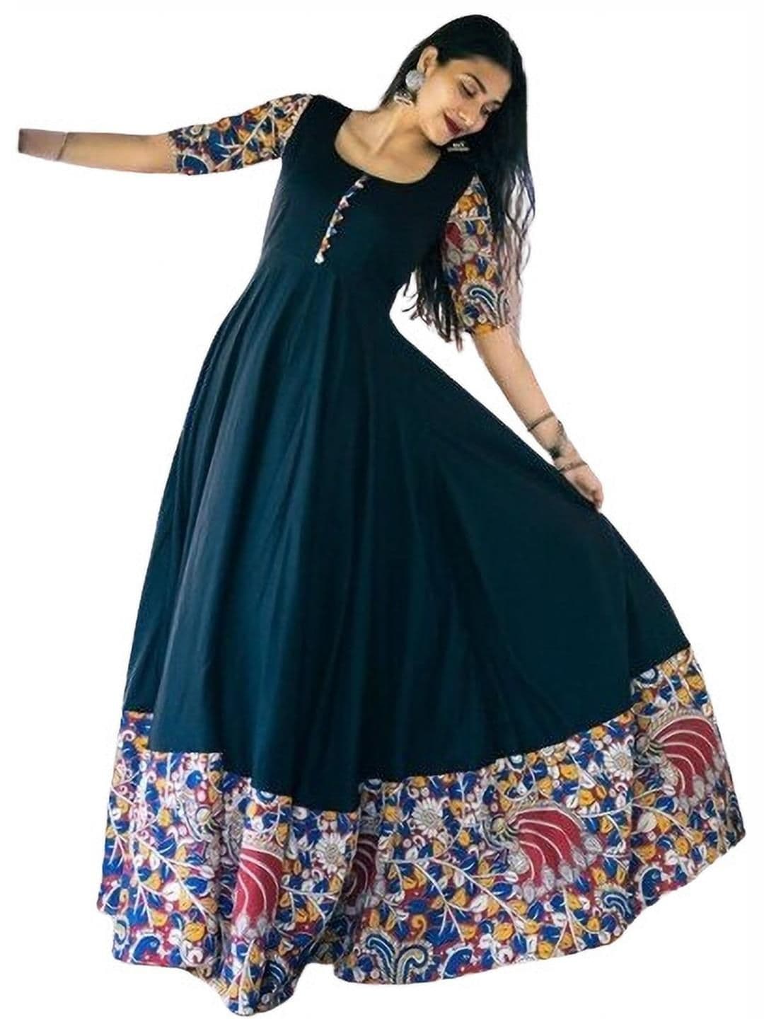 MAHUDI Women Printed Anarkali Kurta - view 1