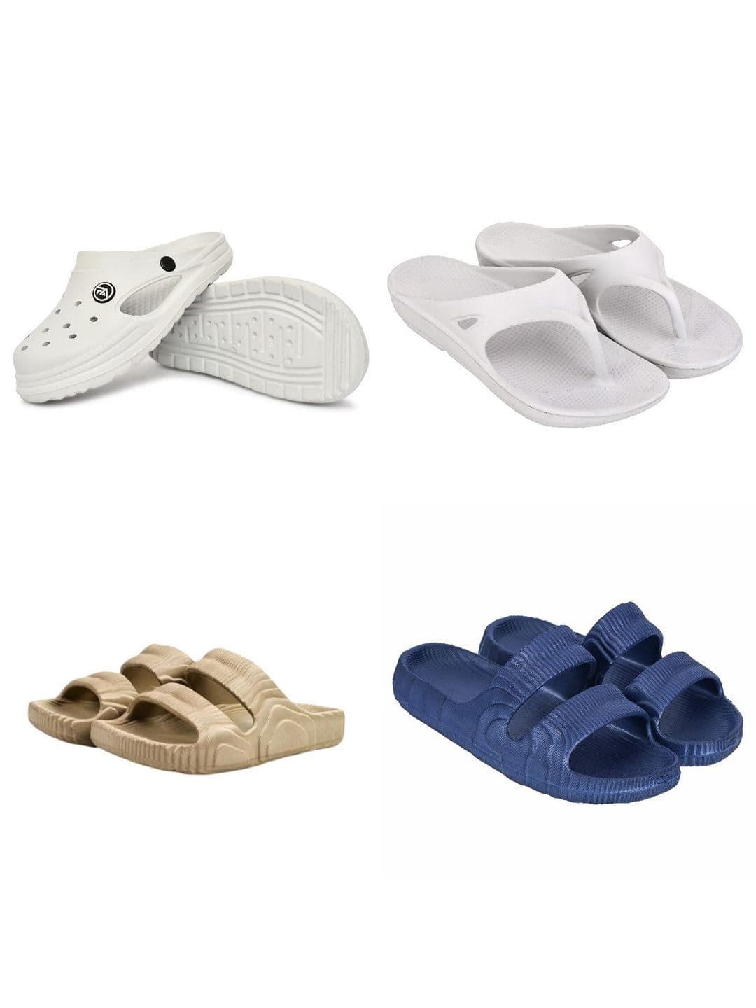 Feel alive Set Of 4 Ultra-Comfortable Lightweight Clogs - view 1