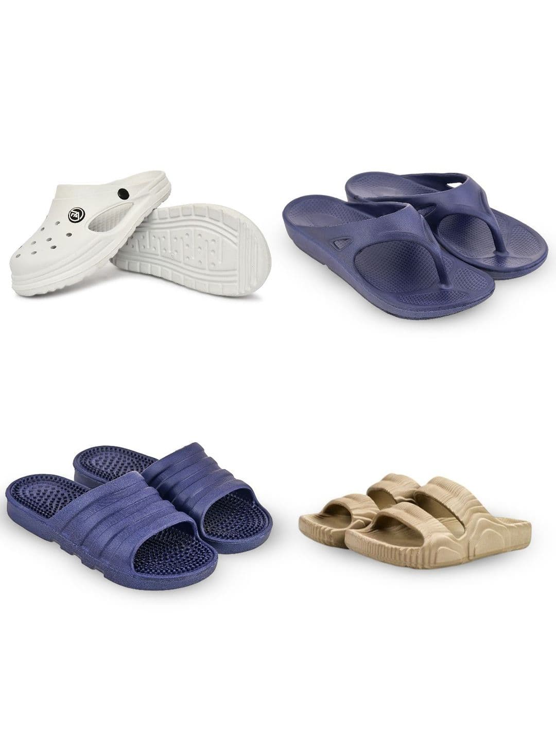 Feel alive Set Of 4 Ultra-Comfortable Lightweight Clogs - view 1