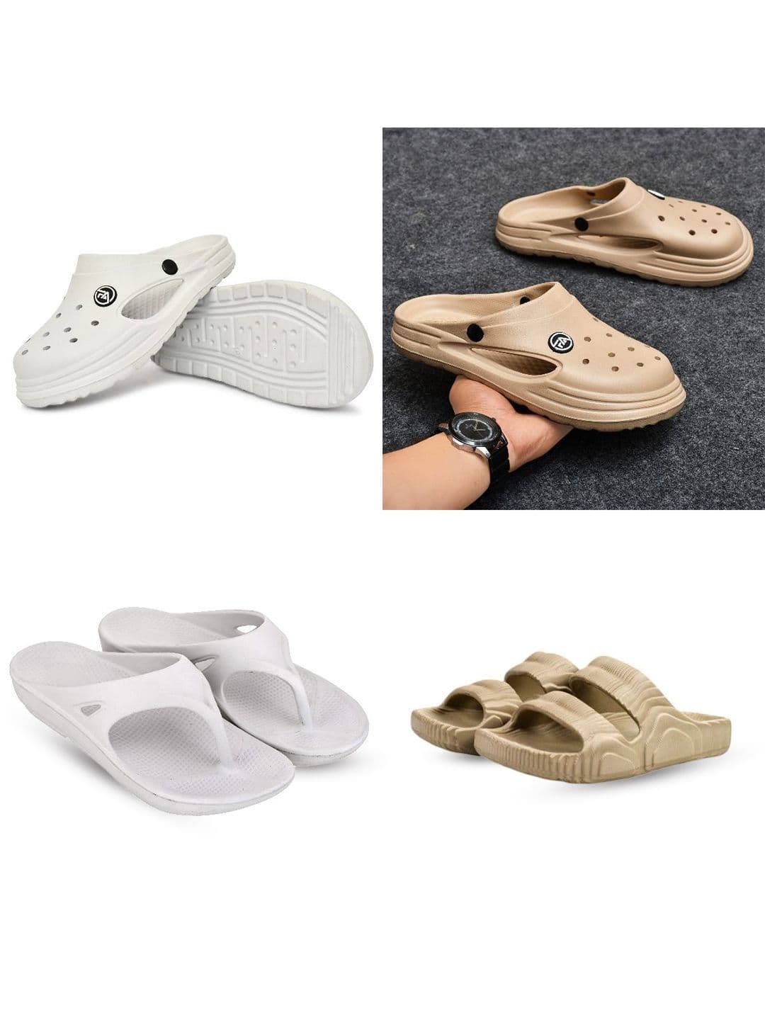 Feel alive Men Set of 3 Lightweight Flip Flops - view 1