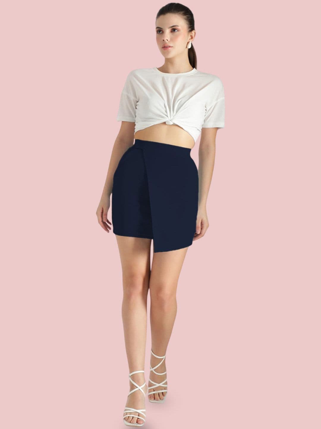 Stylecast X Kotty Wrap Mini Skirt - view 1