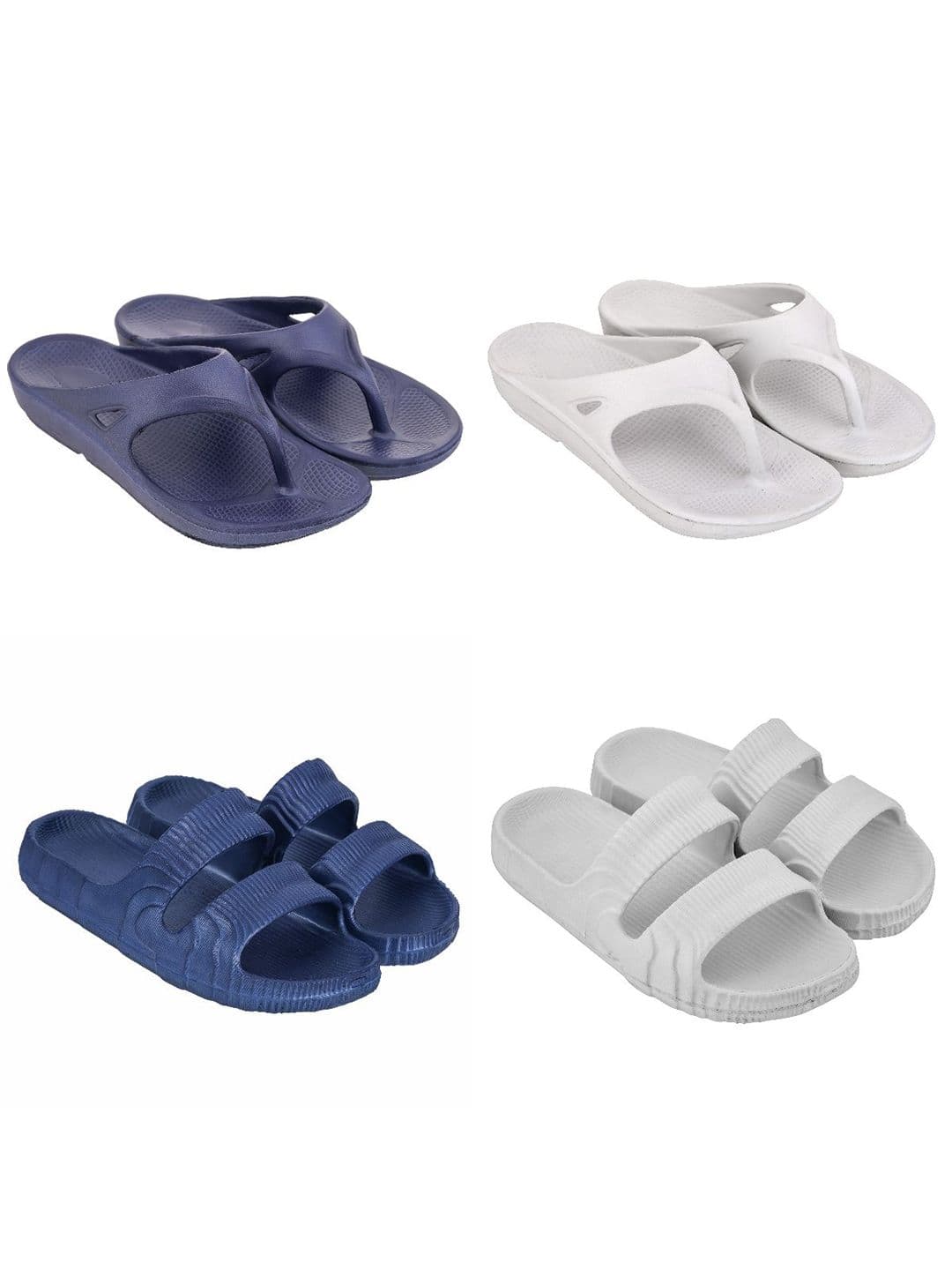 Feel alive Men Set Of 4 Thong Flip-Flops - view 1