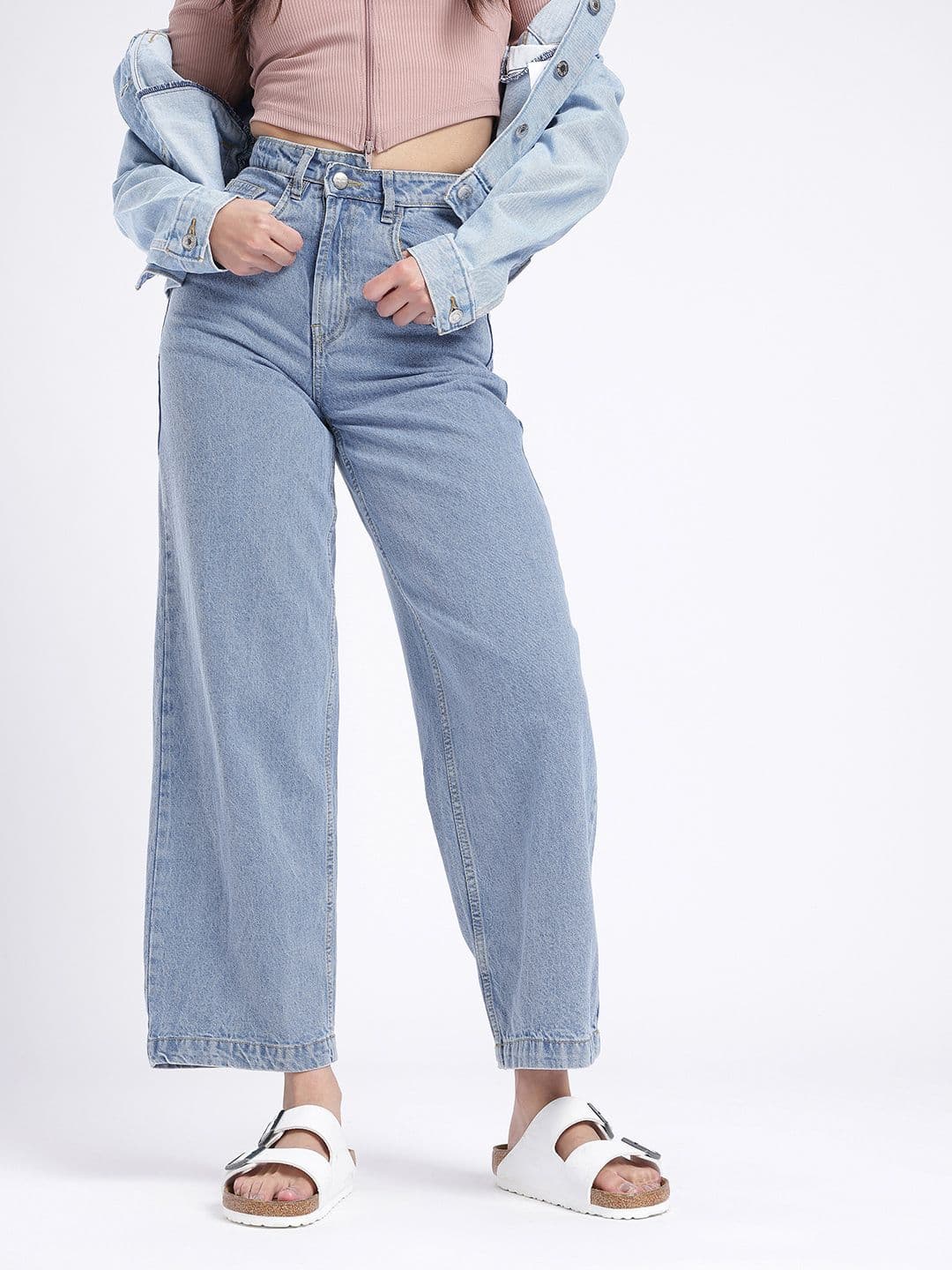 glitchez Women Wide Leg Jeans - view 1