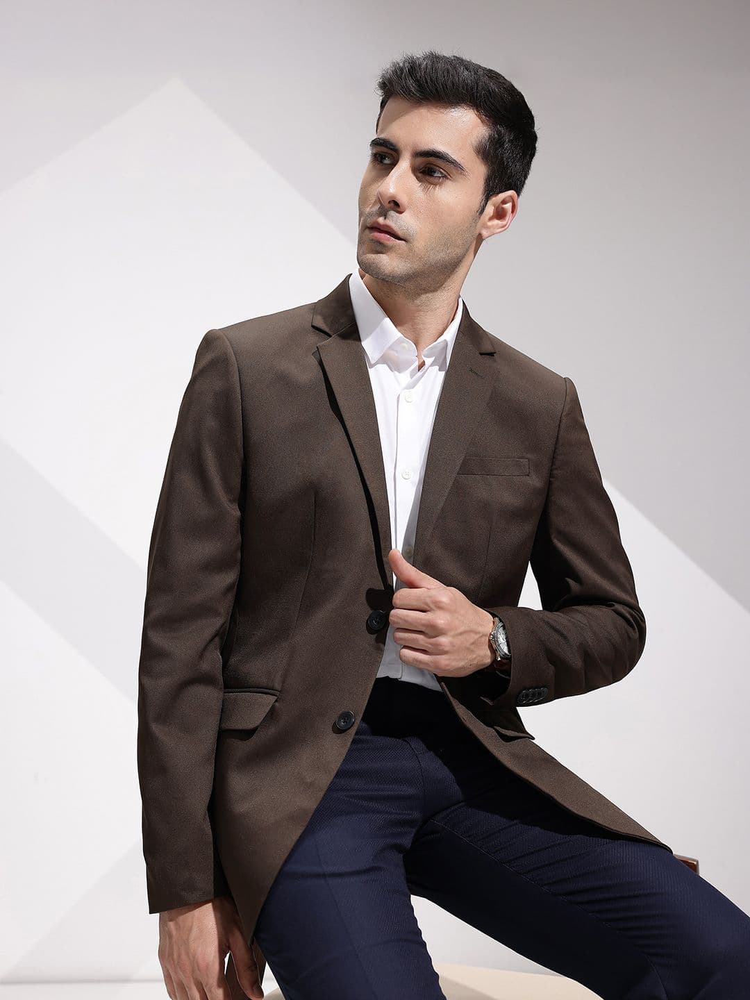 INVICTUS Slim Fit Single Breasted Formal Blazer - view 1