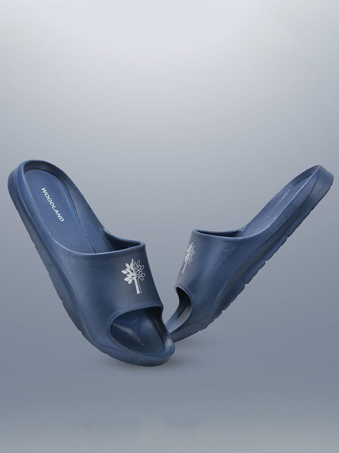 Woodland Men Printed EVA Sliders - view 1