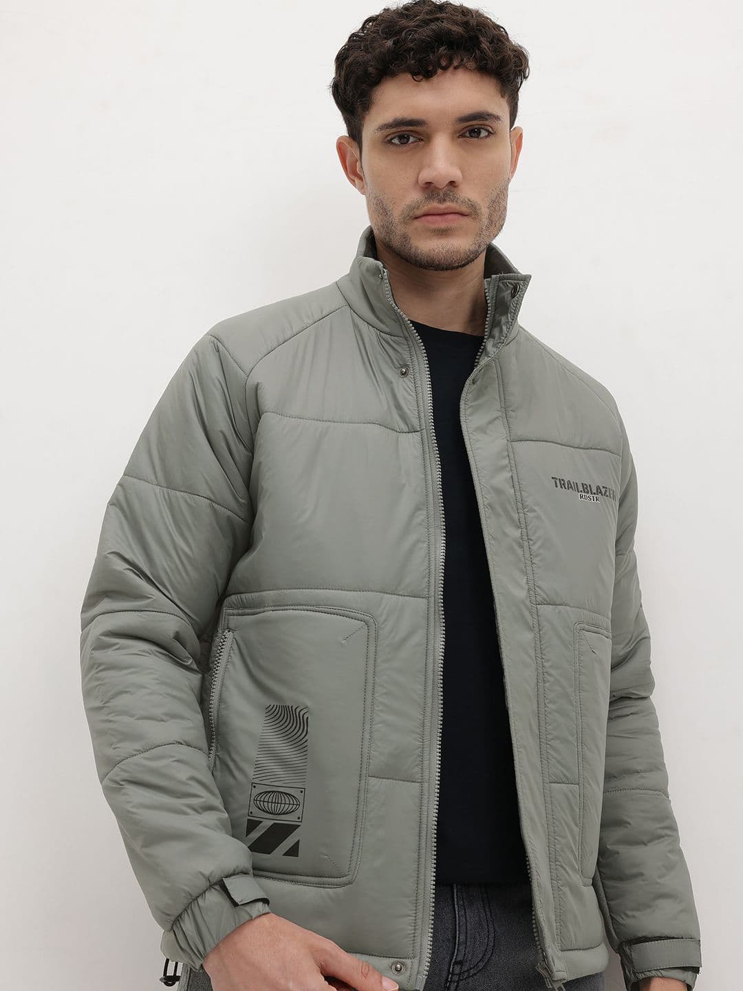 The Roadster Life Co. Printed Padded Jacket - view 1