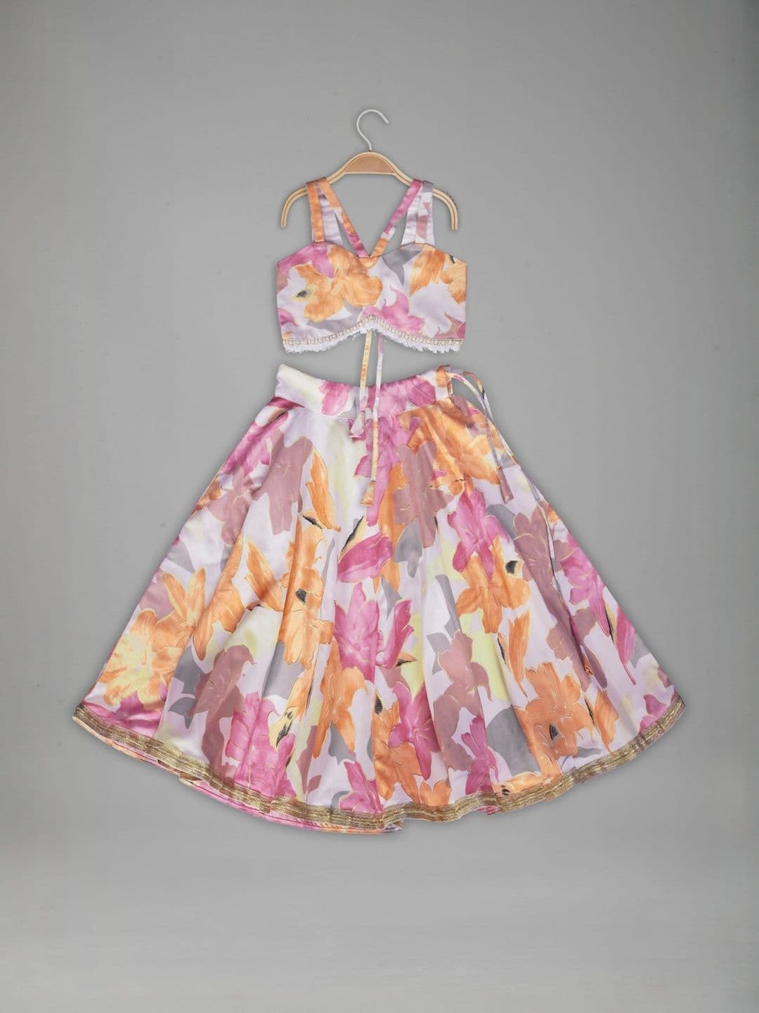 IRSIA Girls Floral Print Lehenga Choli - view 1