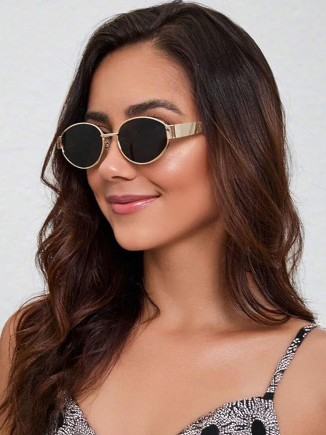 HAYDEN haiza Oval Sunglasses with UV Protected Lens - view 1