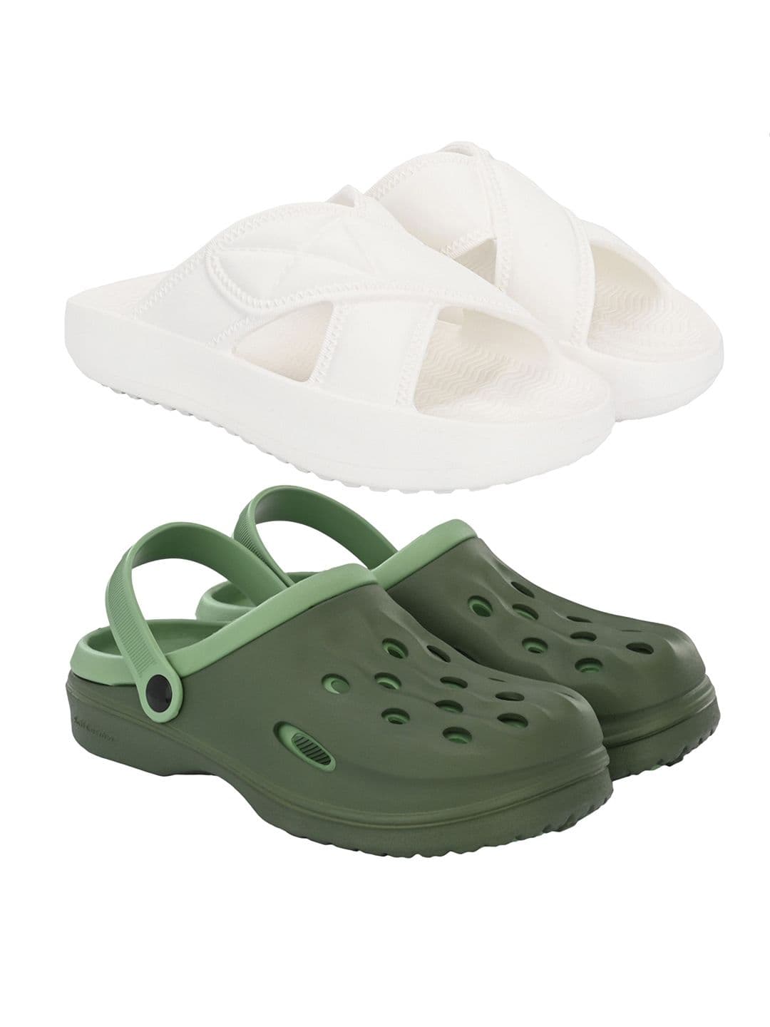 BIRDE Men Pack Of 2 Rubber Clogs - view 1