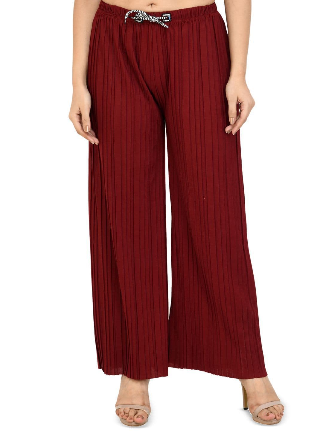 Brainbees Women Pack of 2 Ethnic Palazzos - view 1