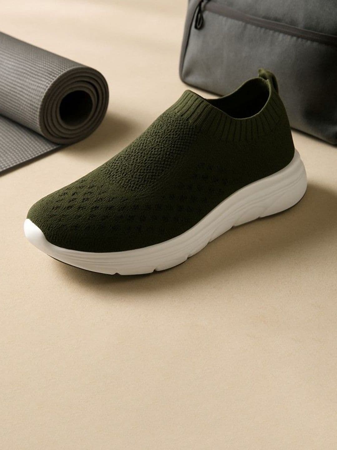 KRAASA Men Slip-On Non-Marking Walking Shoes - view 1