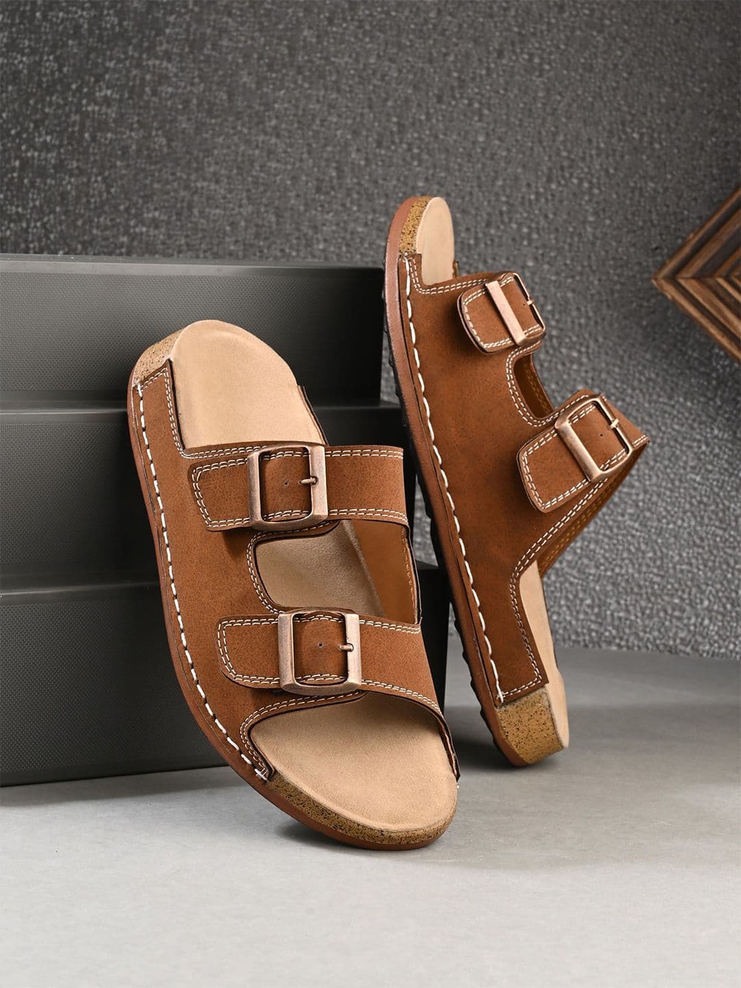 FAV SHOES Men Casual Comfort Sandals with Buckels - view 1