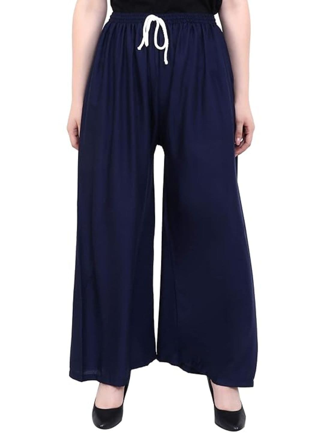 Aura Glam Women Pack Of 2 Rayon Palazzo - view 1