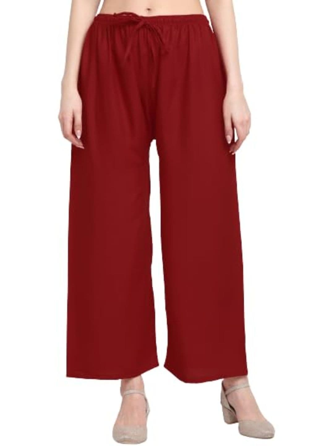 Aura Glam Women Pack of 2 Flared Palazzos - view 1