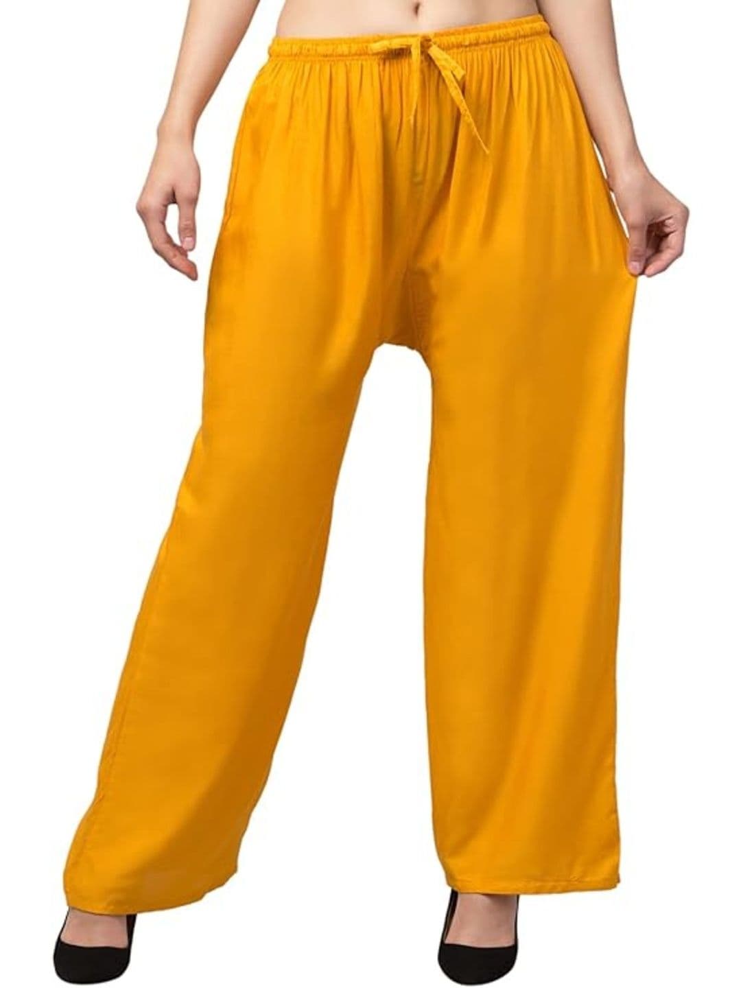 Aura Glam Women Pack of 2 Rayon Palazzo - view 1