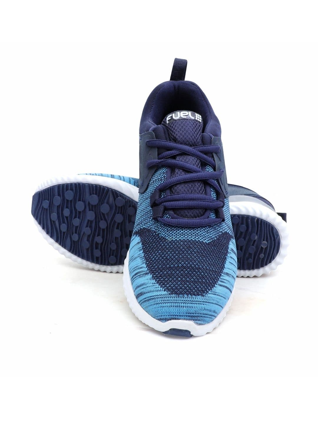 FUEL Men Blue Mesh Running Shoes - view 1