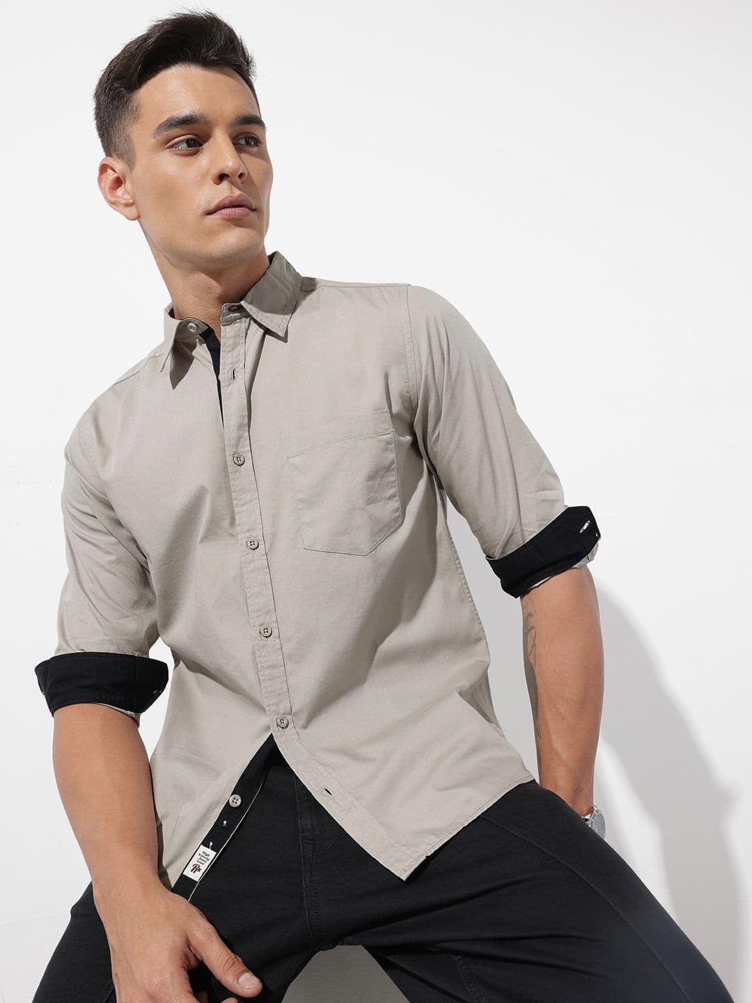 The Roadster Life Co. Pure Cotton Casual Shirt - view 1