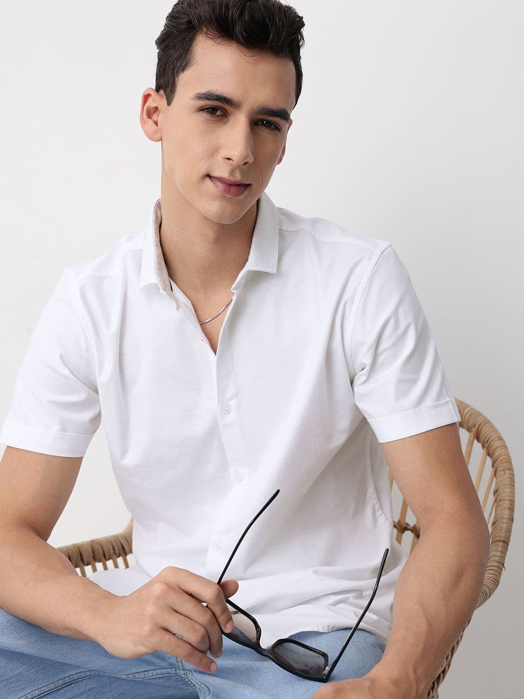 Mast & Harbour Spread Collar Casual Shirt - view 1