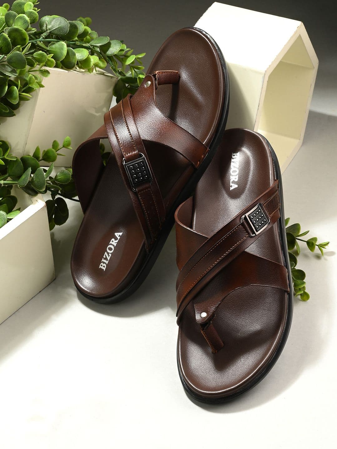 BIZORA Cushioned Footbed Comfort Sandals - view 1
