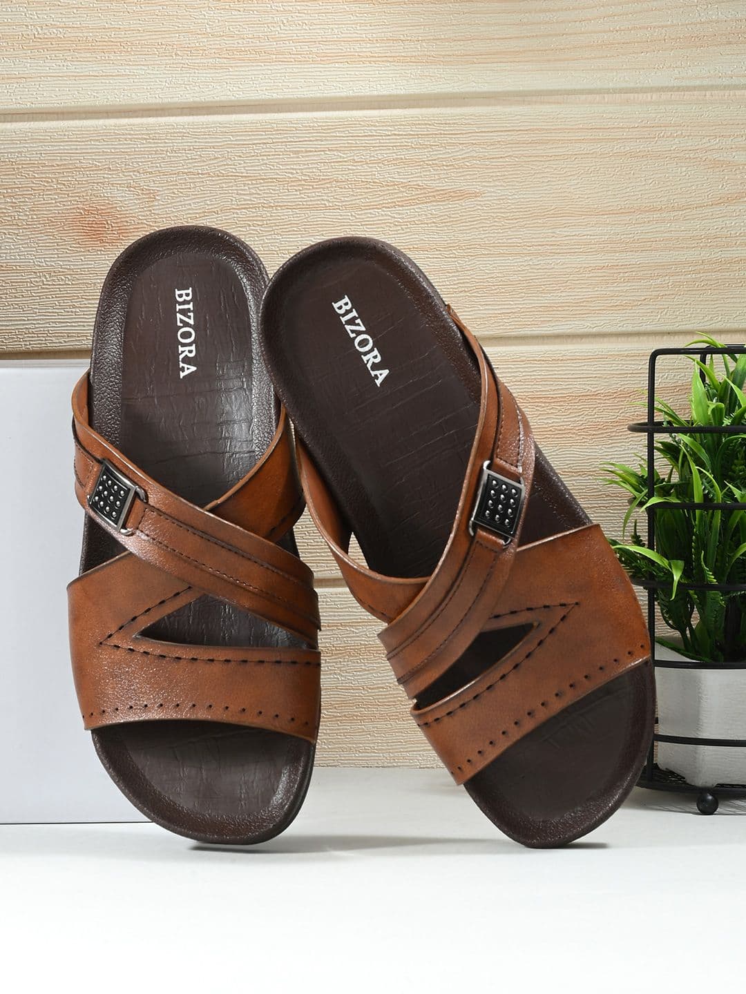 BIZORA Cushioned Footbed Comfort Sandals - view 1