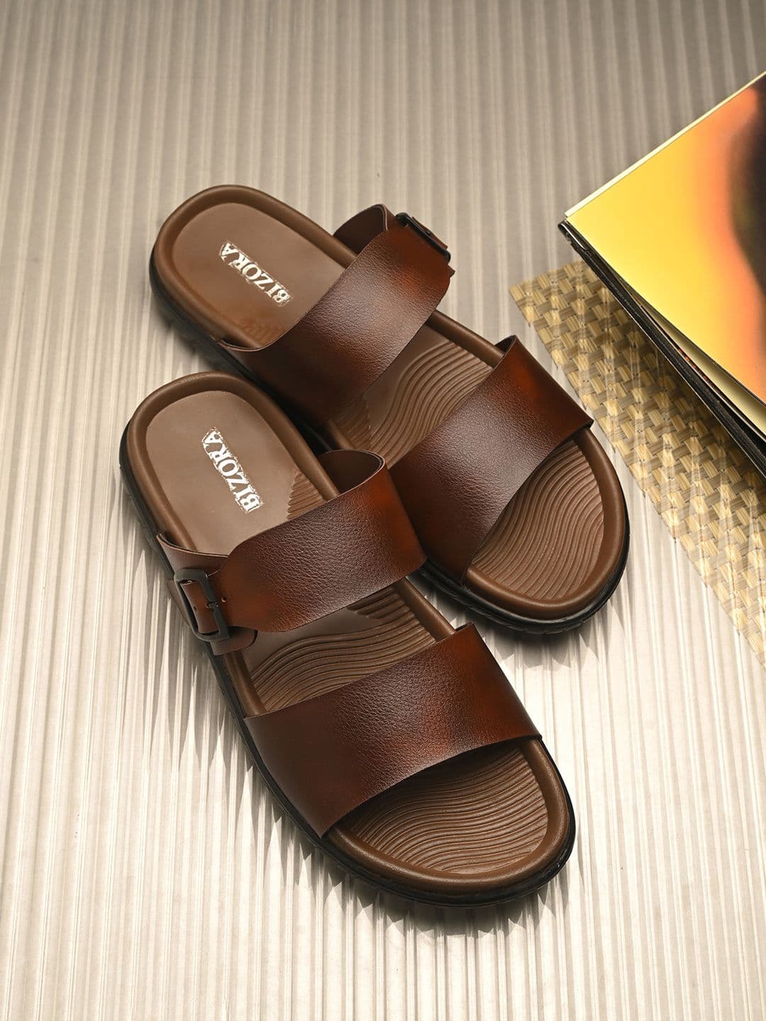BIZORA Cushioned Footbed Comfort Sandals - view 1