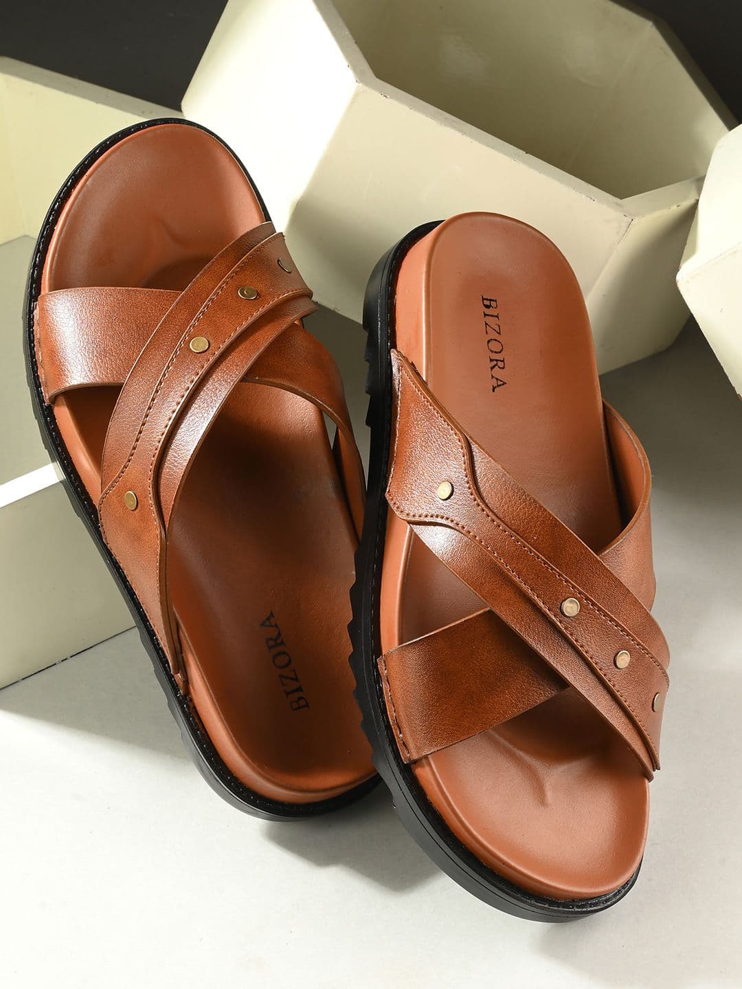 BIZORA Cushioned Footbed Comfort Sandals - view 1