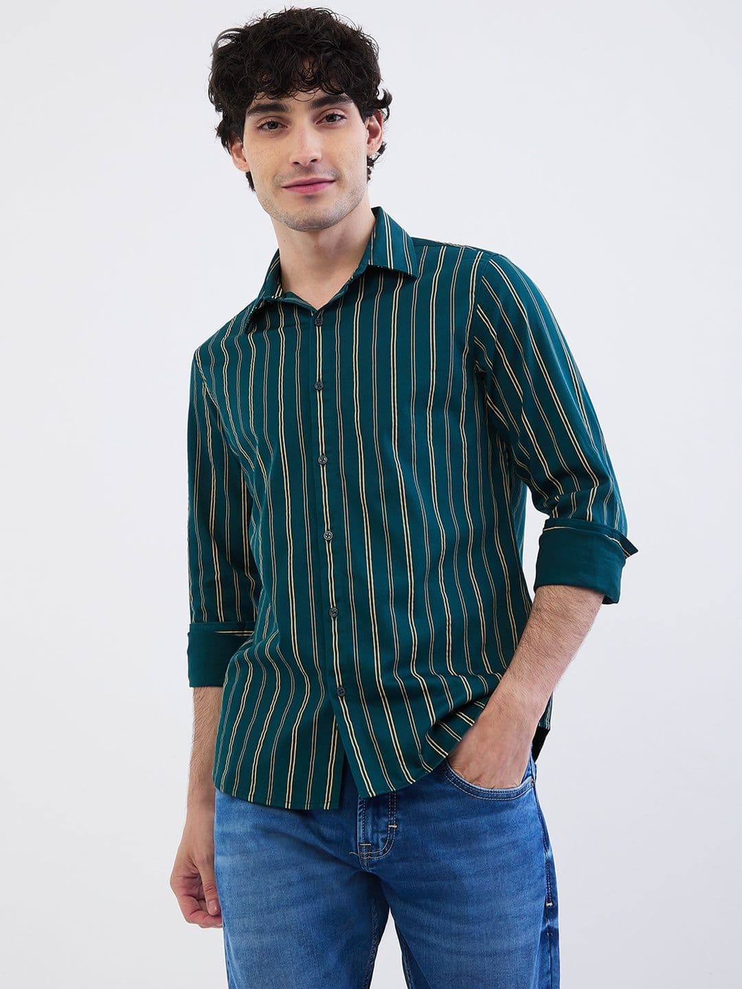SPYKAR Men Cotton Casual Shirts - view 1