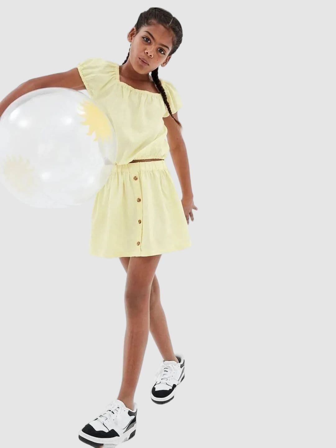 GAP Girls Mid-Rise Above Knee A-Line Skirt - view 1