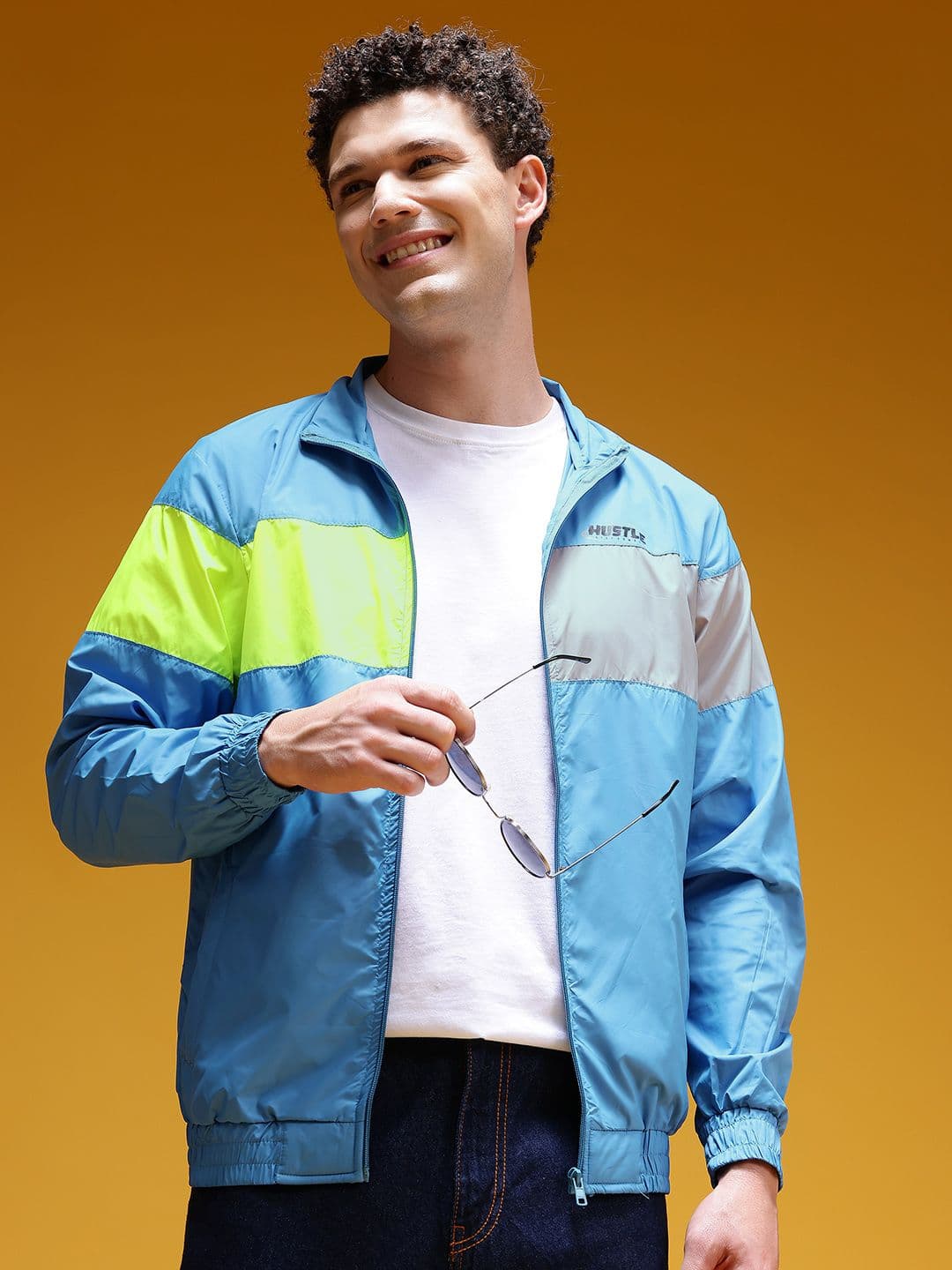 HERE&NOW Striped Windcheater Tailored Jacket - view 1