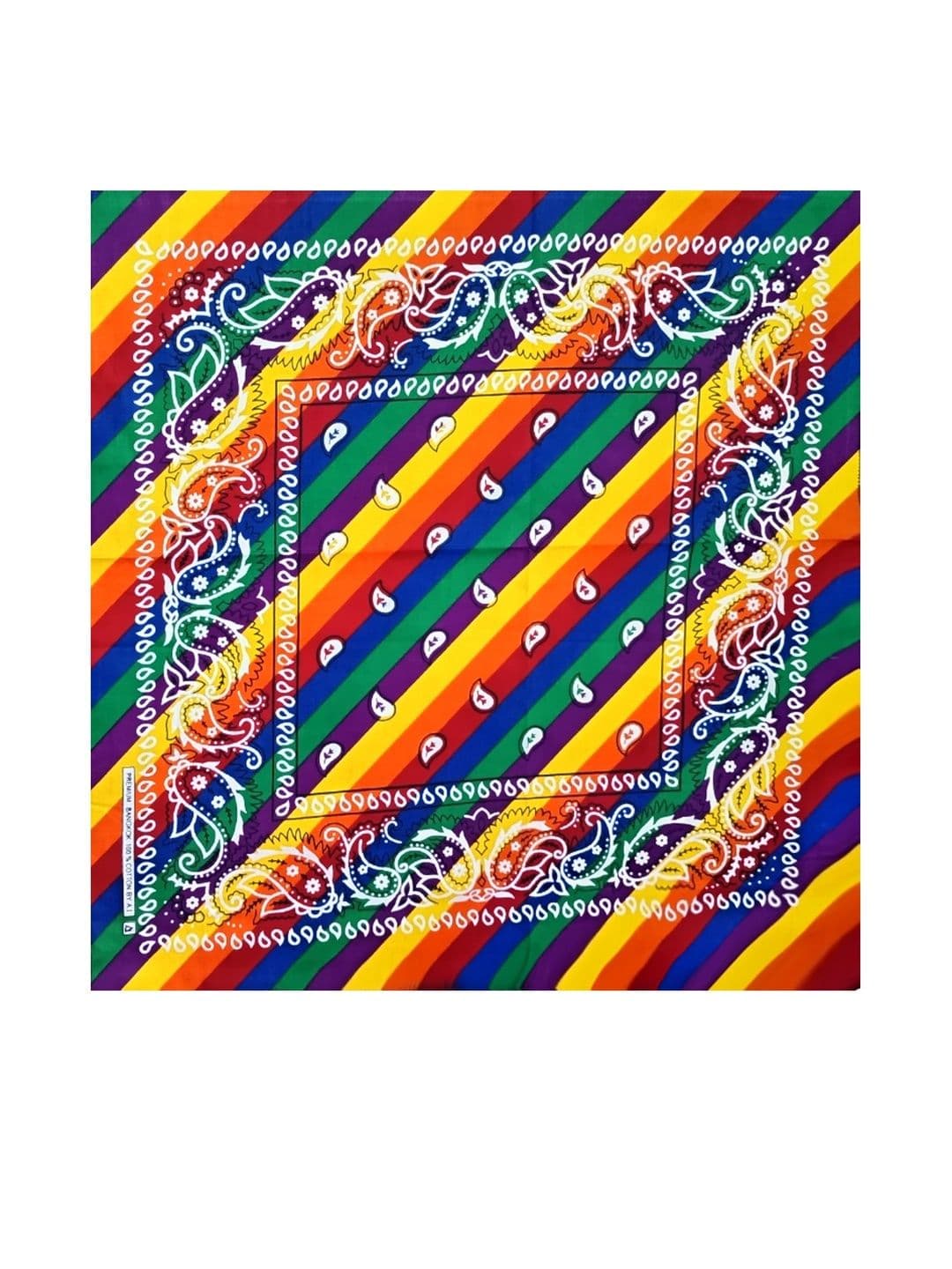 Navkar Crafts Unisex Paisley Cotton Bandanas - view 1