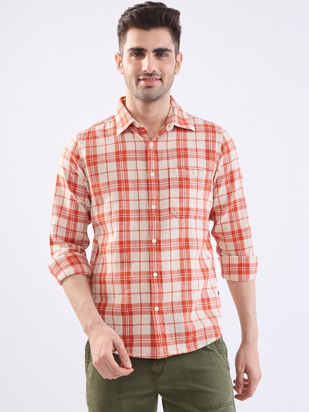 SPYKAR Men Cotton Casual Shirts - view 1