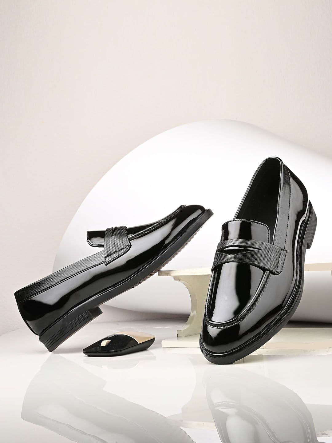House of Pataudi Men Slip-On Formal Loafers - view 1