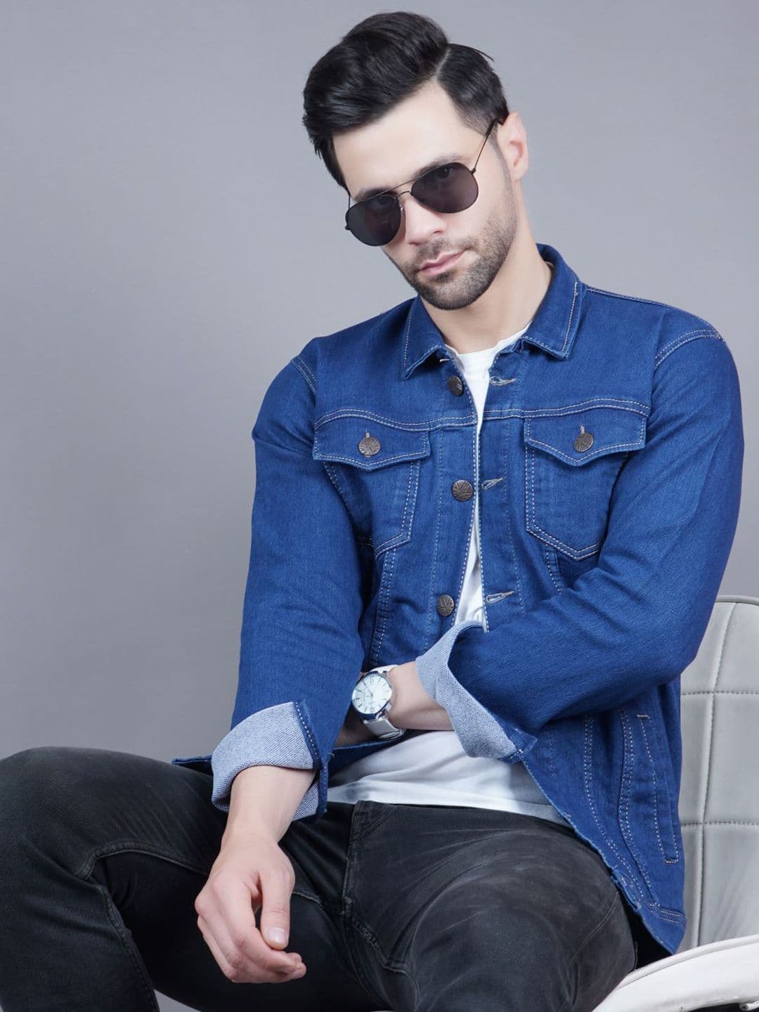 Moda Rapido Lightweight Denim Jacket - view 1