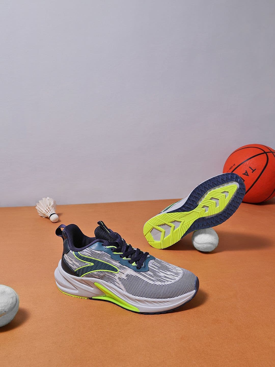 Action Men Ultra Comfort Breathable Cushioned Sports Lace-Up Running Shoes For Men - view 1