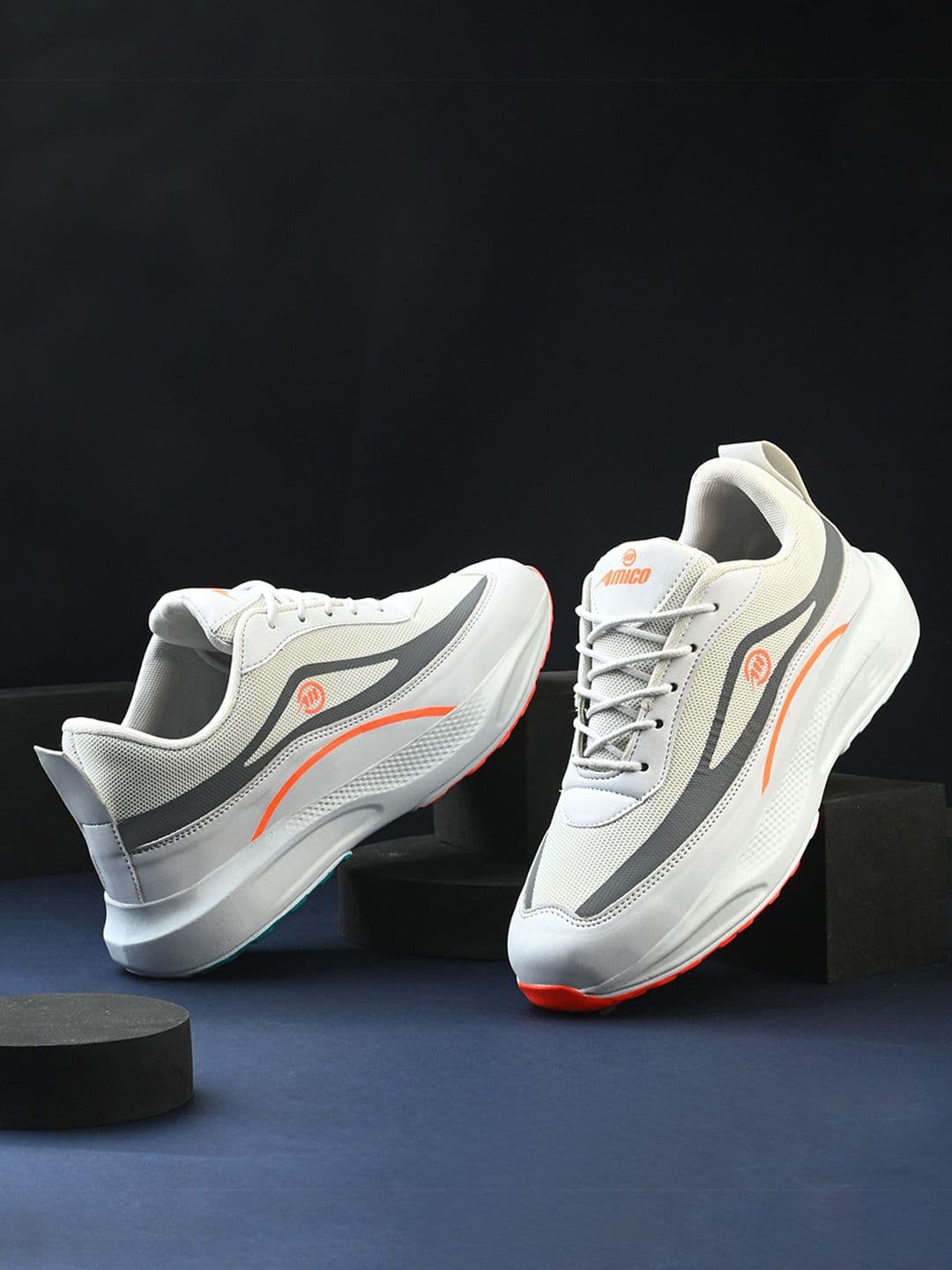 AMICO Men Mesh Running Non-Marking Shoes - view 1