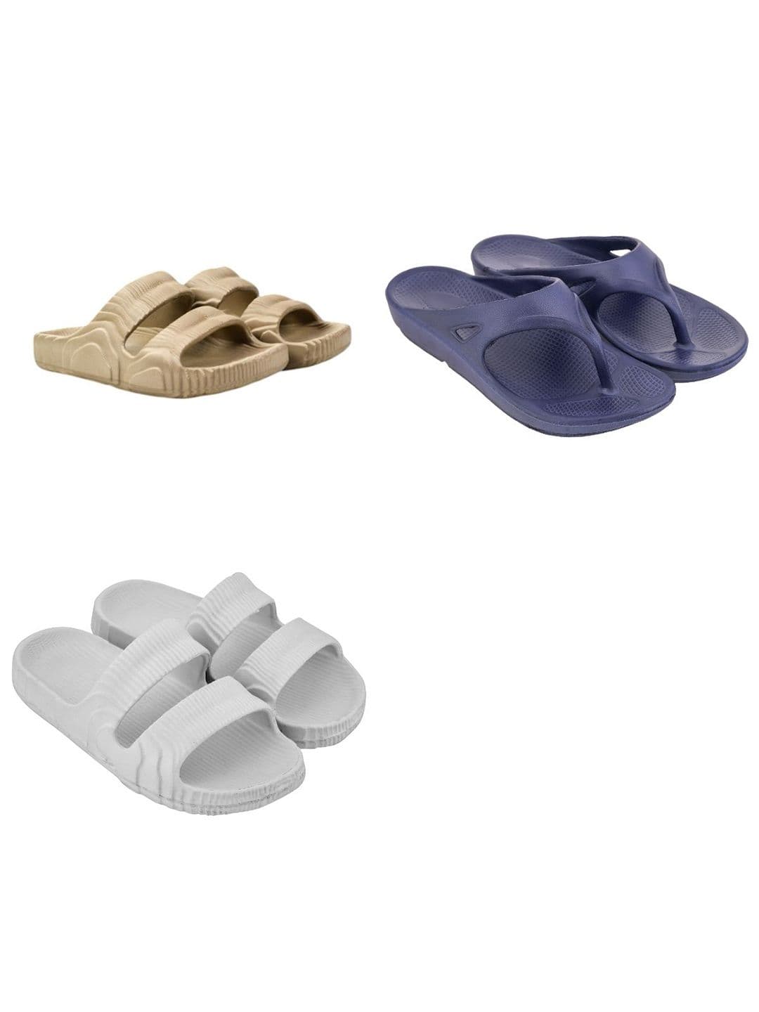 Feel alive Men Set of 3 Lightweight Flip-Flops - view 1