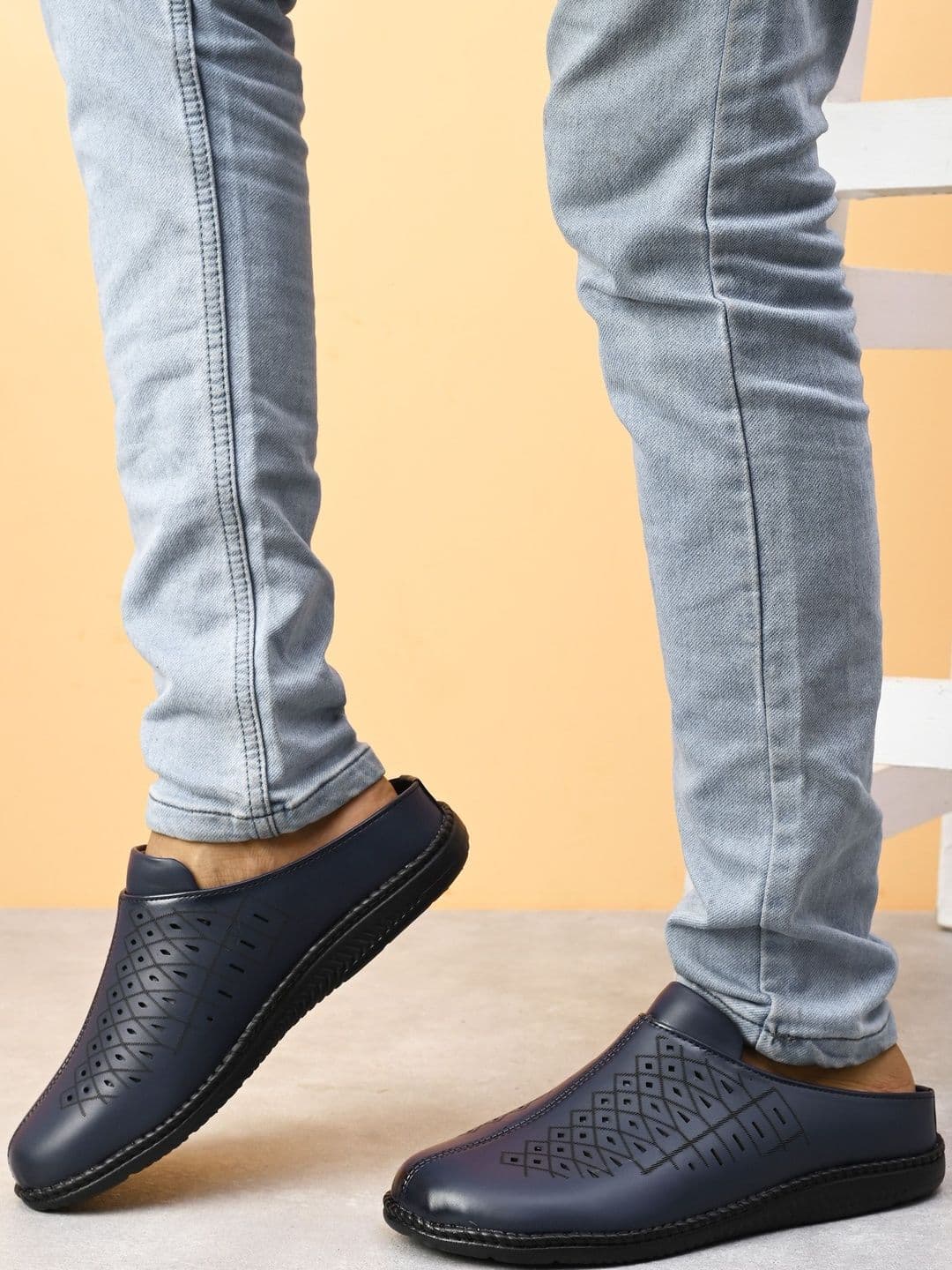 HERE&NOW Men Synthetic Leather Comfort Sandals - view 1