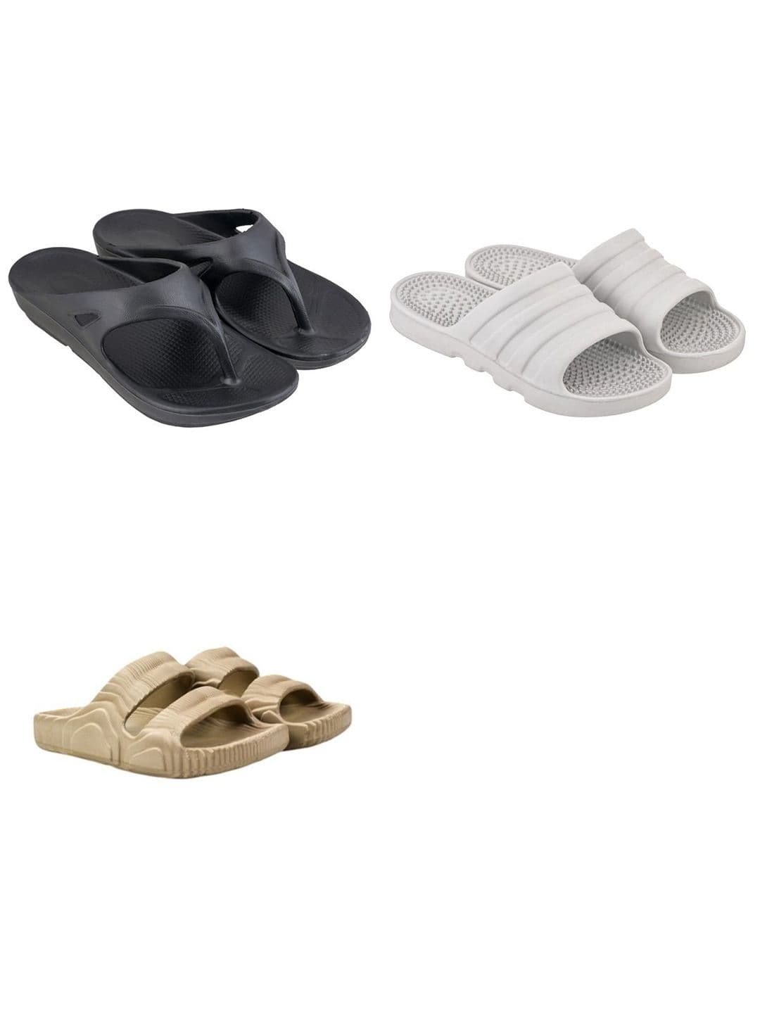 Feel alive Set Of 3 Slip-On Clogs - view 1