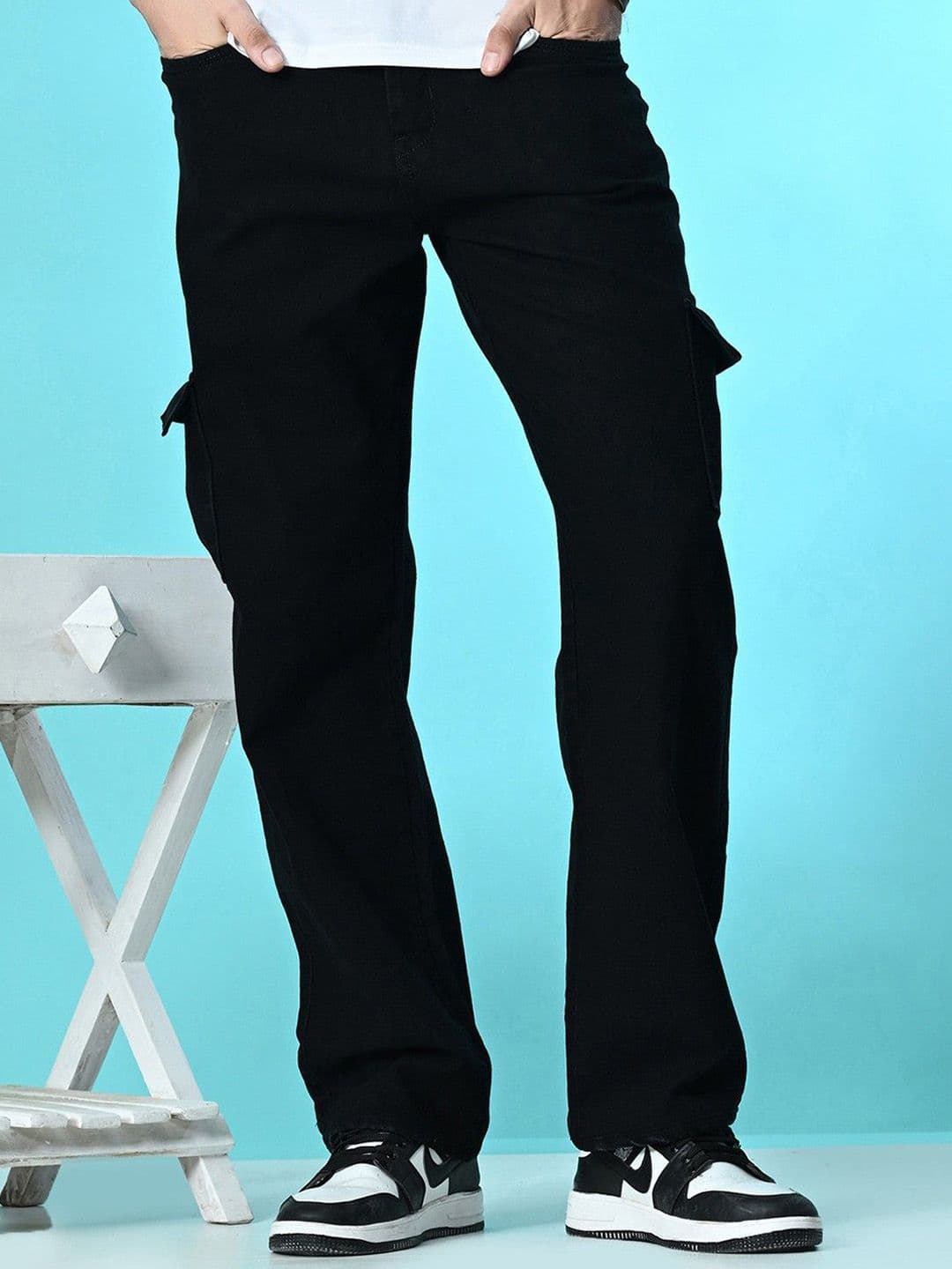 MaverIQ Men Classic Boyfriend Fit Mid-Rise Stretchable Jeans - view 1