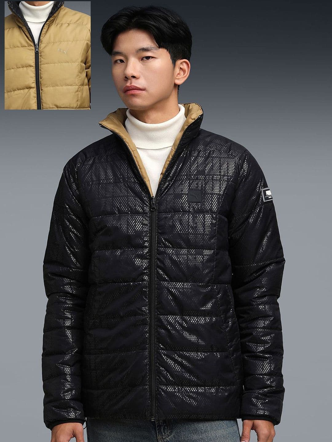 Puma Wardrobe Essentials Padded Reversible Jacket - view 1