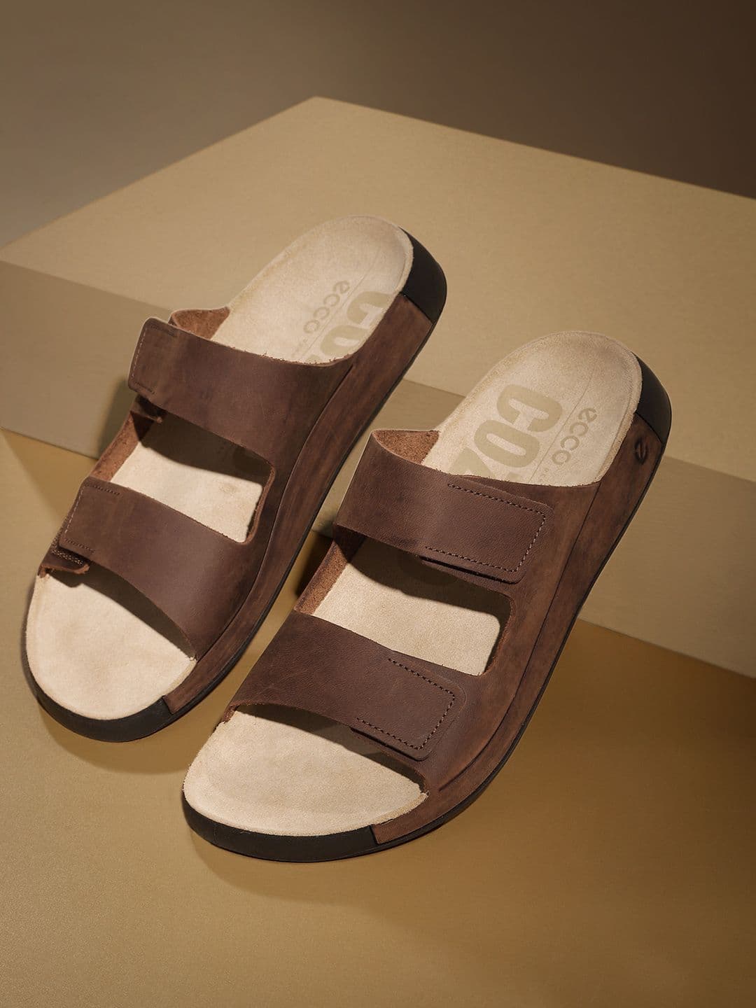 ECCO Men Leather Comfort Sandals - view 1
