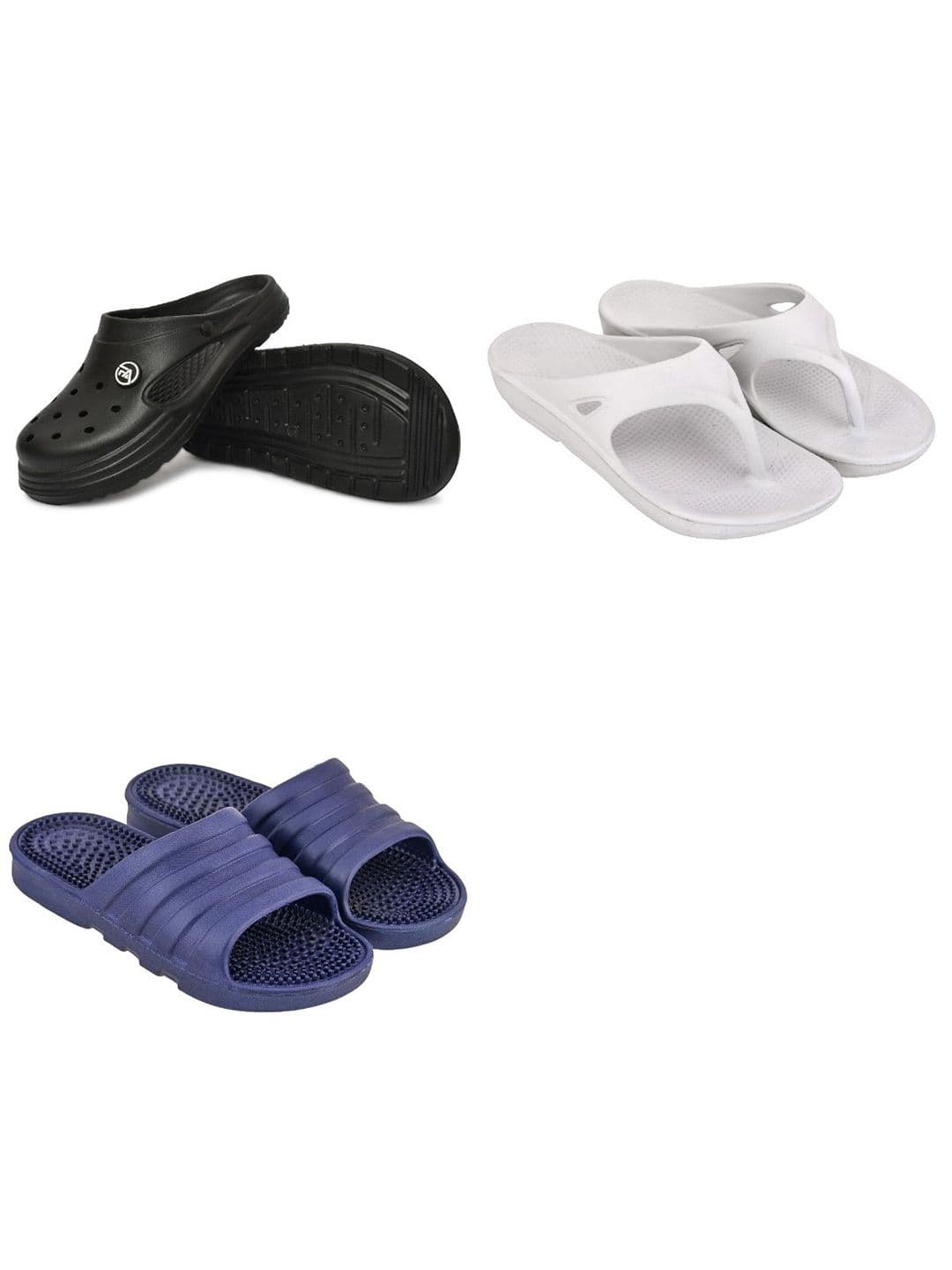 Feel alive Set of 3 Ultra-Comfortable Lightweight Sliders - view 1