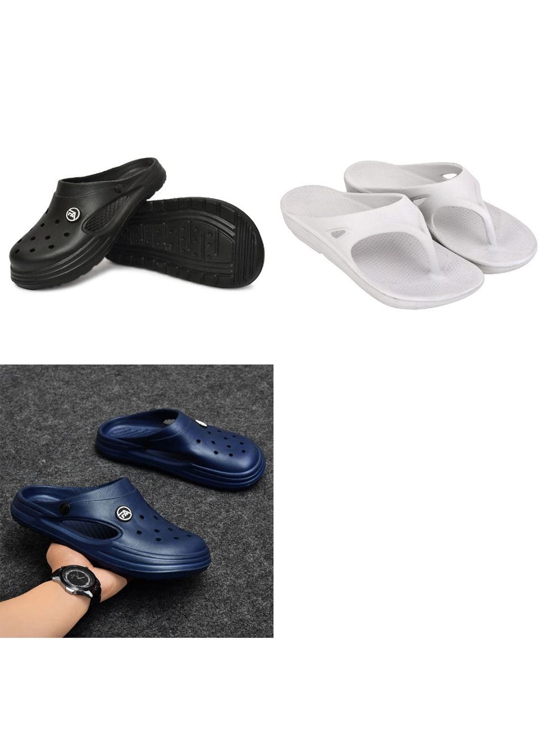 Feel alive Set of 3 Ultra-Comfortable Lightweight Sliders - view 1
