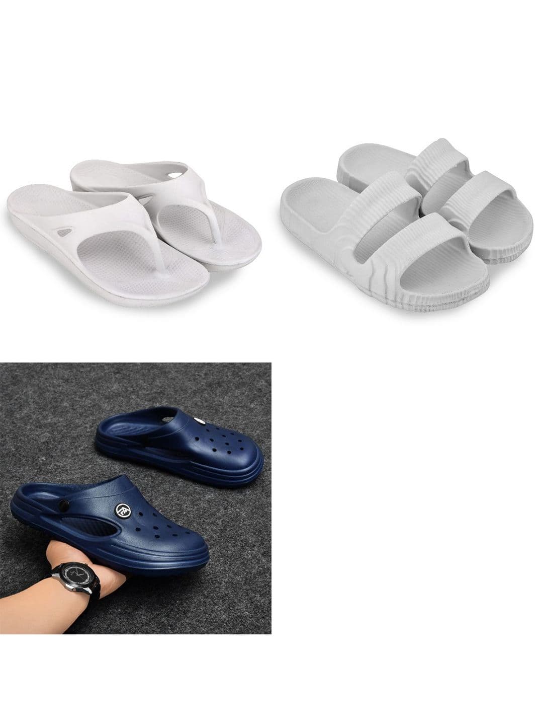 Feel alive Set of 3 Ultra-Comfortable Lightweight Sliders - view 1