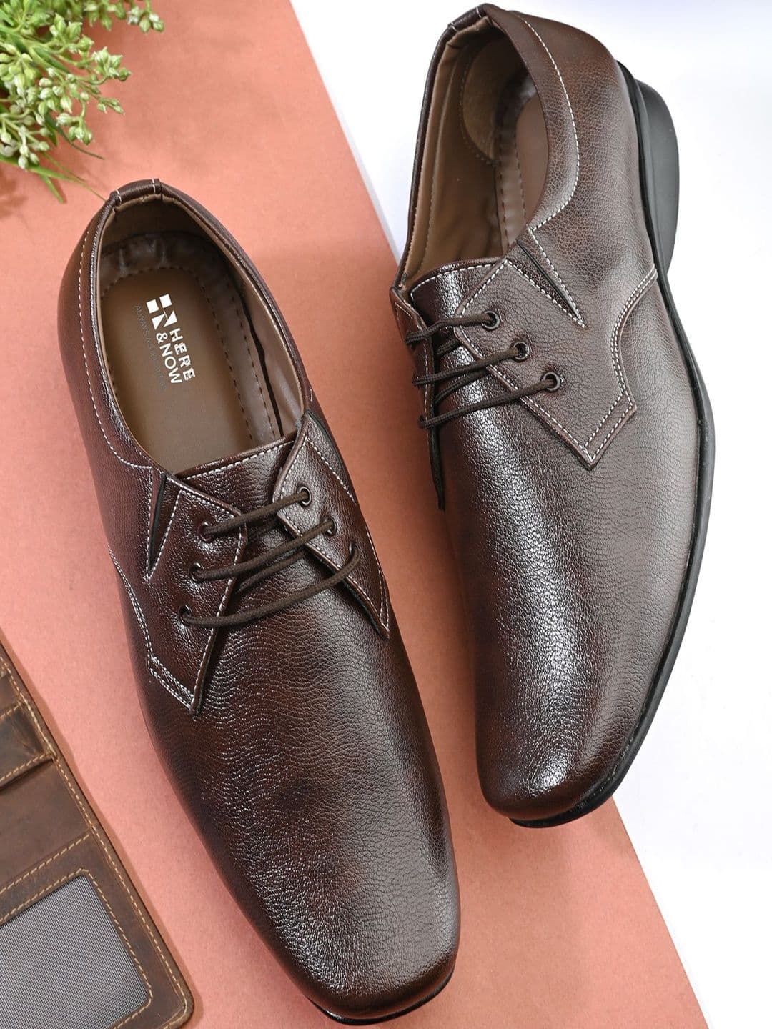 HERE&NOW Men Formal Derby Shoes - view 1