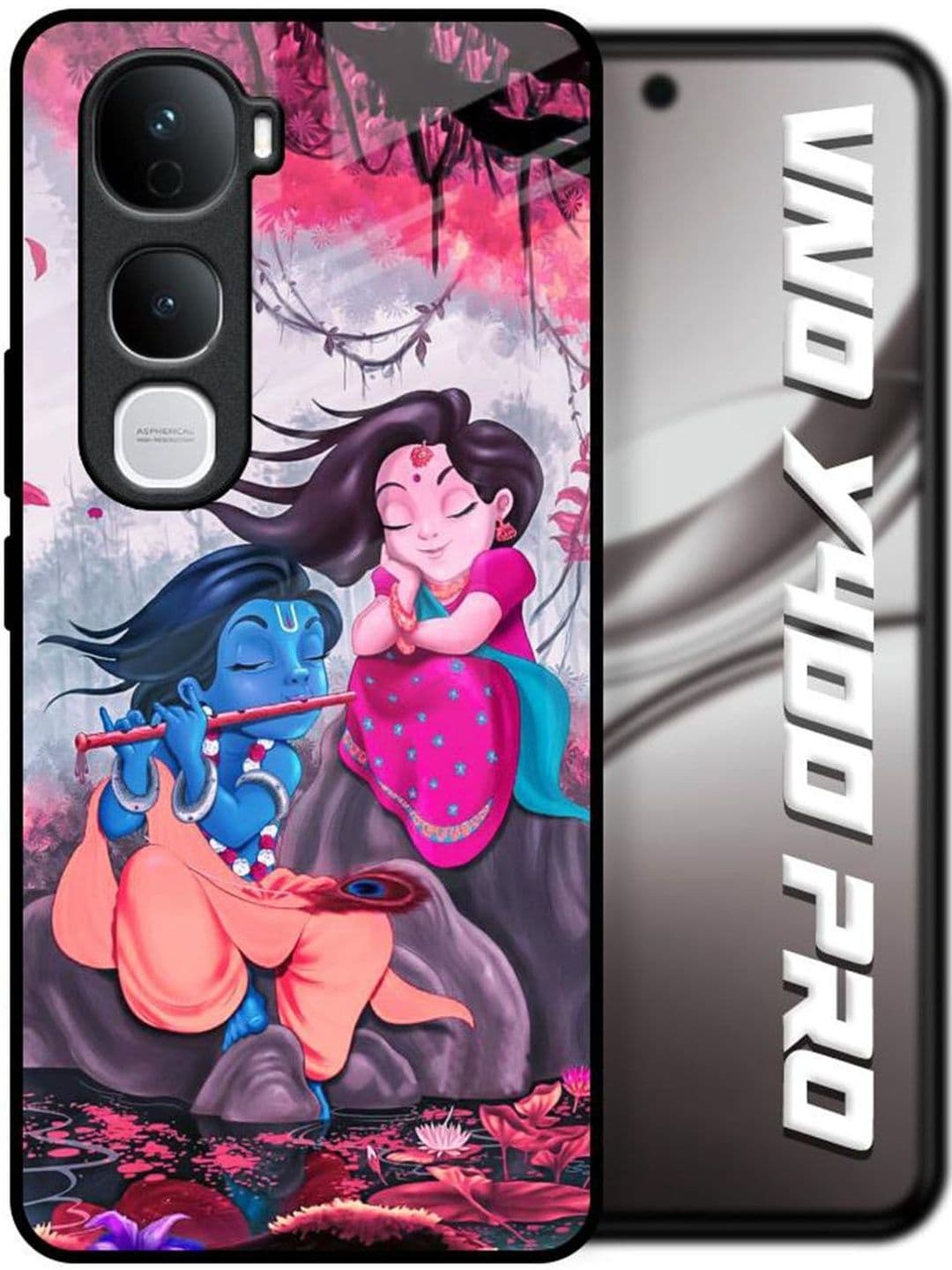 QRIOH Quirky Printed Vivo Y400 Pro 5G Back Case Mobile Accessories